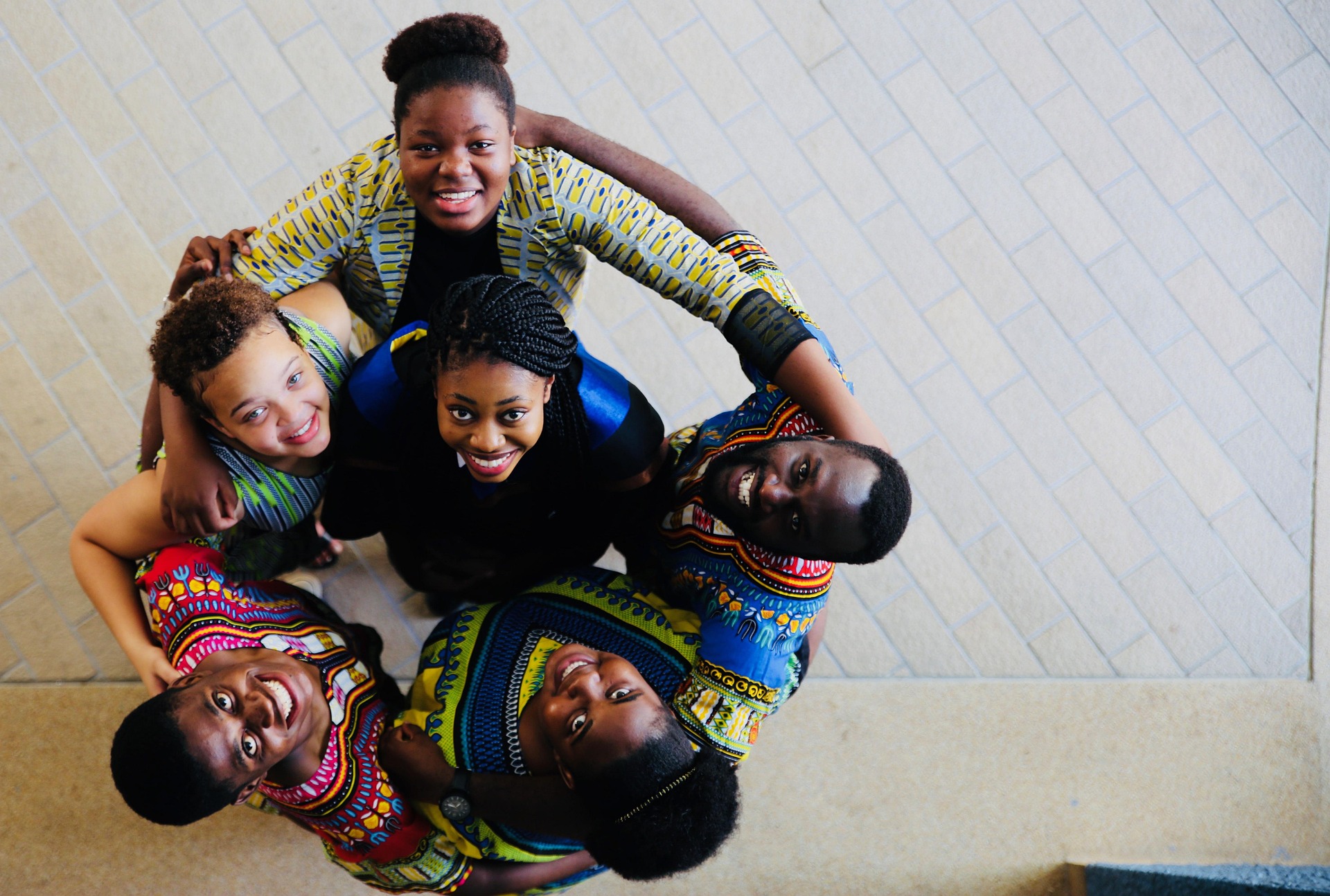 Family health cover - diverse group